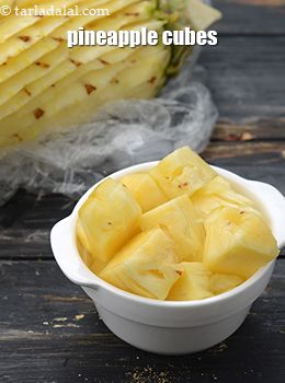 pineapple cubes