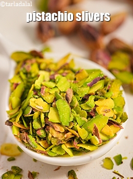 pistachio slivers