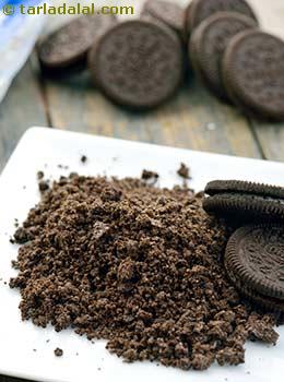 powdered oreo biscuits