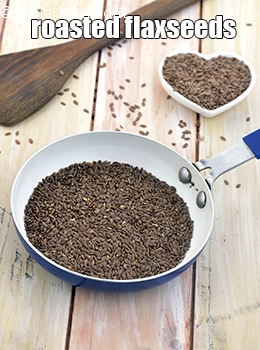 roasted flaxseeds