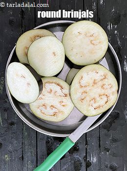round brinjals