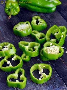 sliced bhavnagri chillies