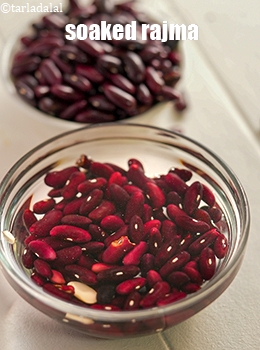 soaked rajma
