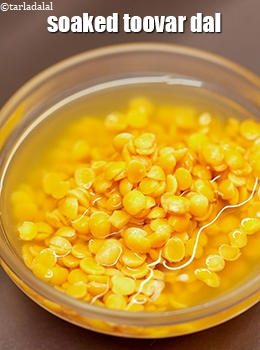 soaked toovar dal