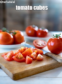tomato cubes