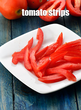 tomato strips
