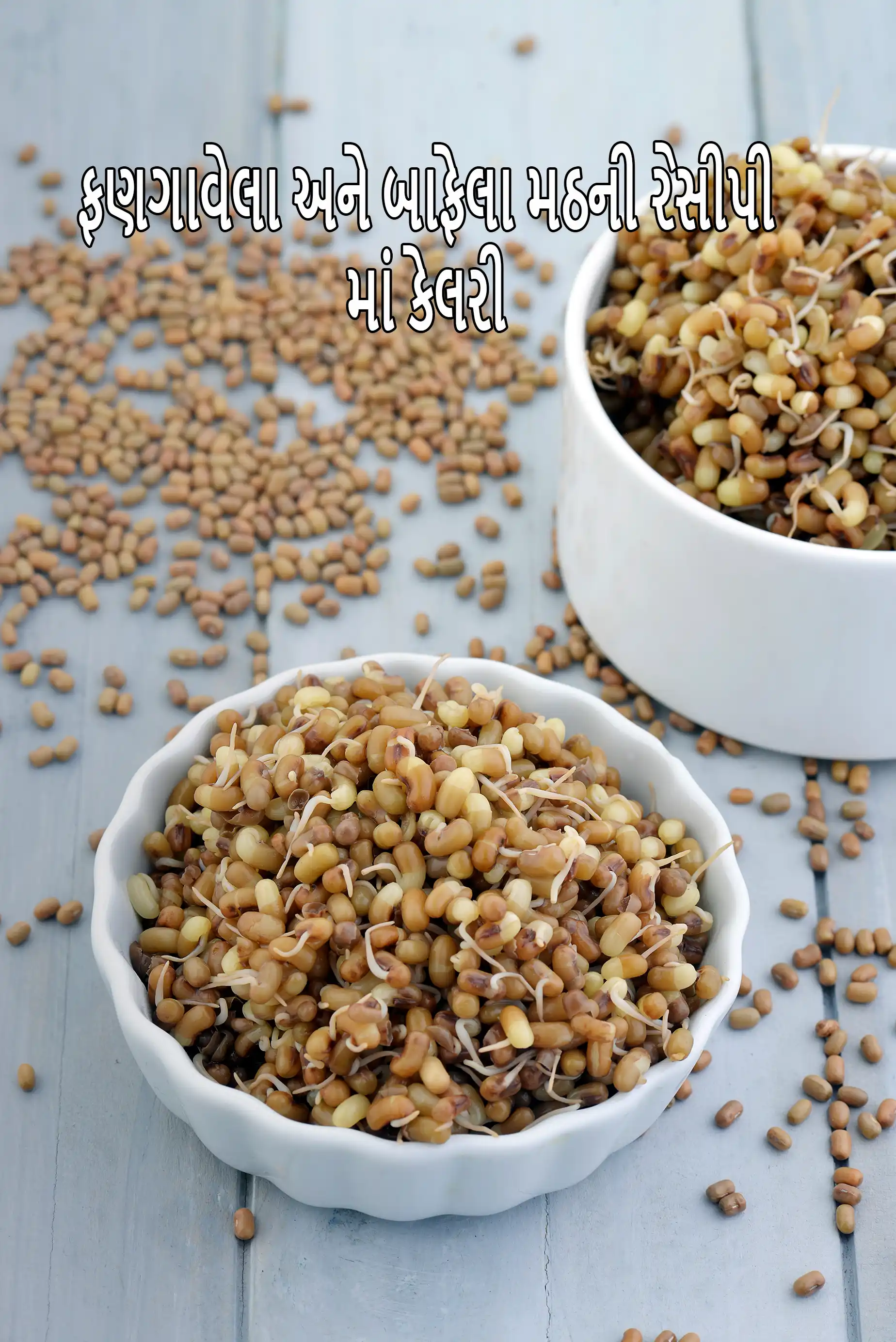 Sprouted and Boiled Matki