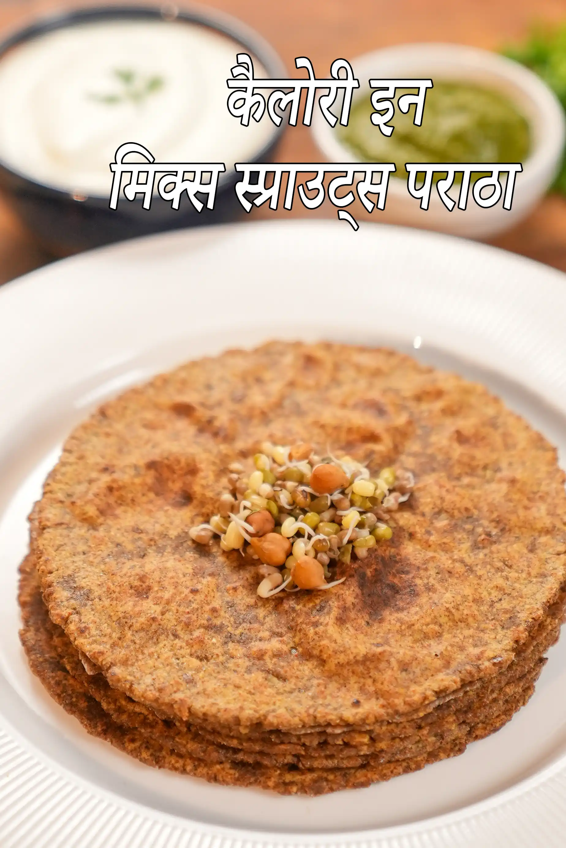 Mixed Sprouts Parota, Sprouts Paratha