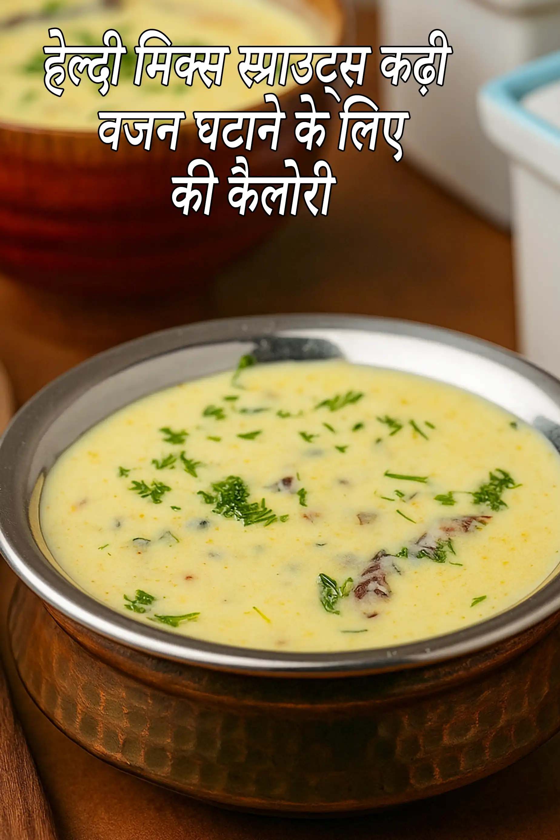 Healthy Sprouts Kadhi for Weight Loss