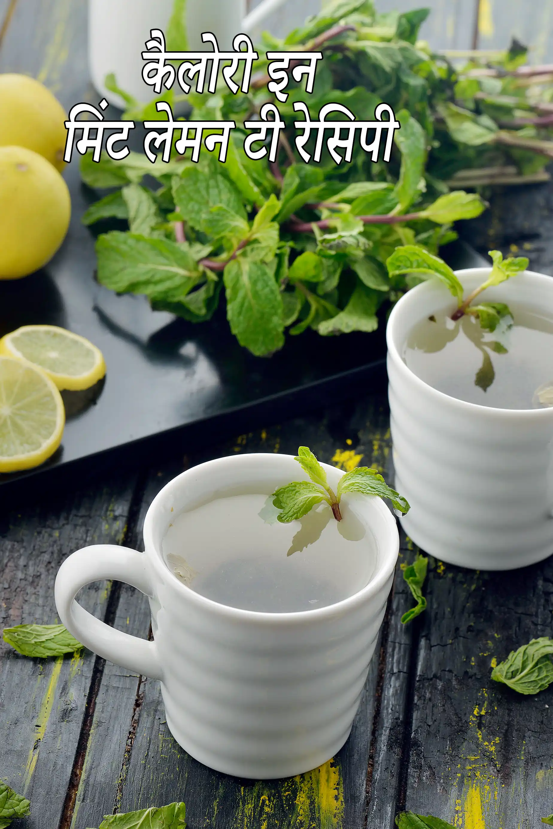 Fresh Mint and Lemon Tea