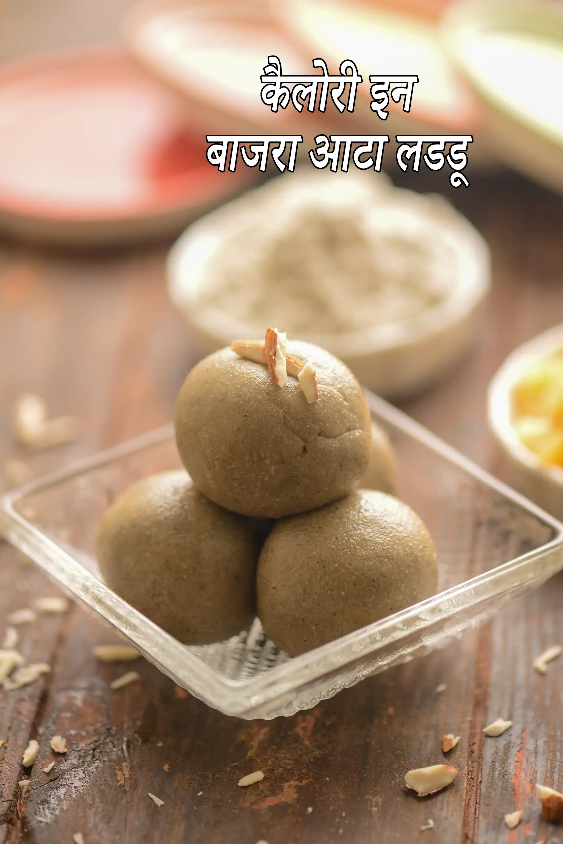 No Cook Bajra Atta Ladoo, Kuler Ladoo
