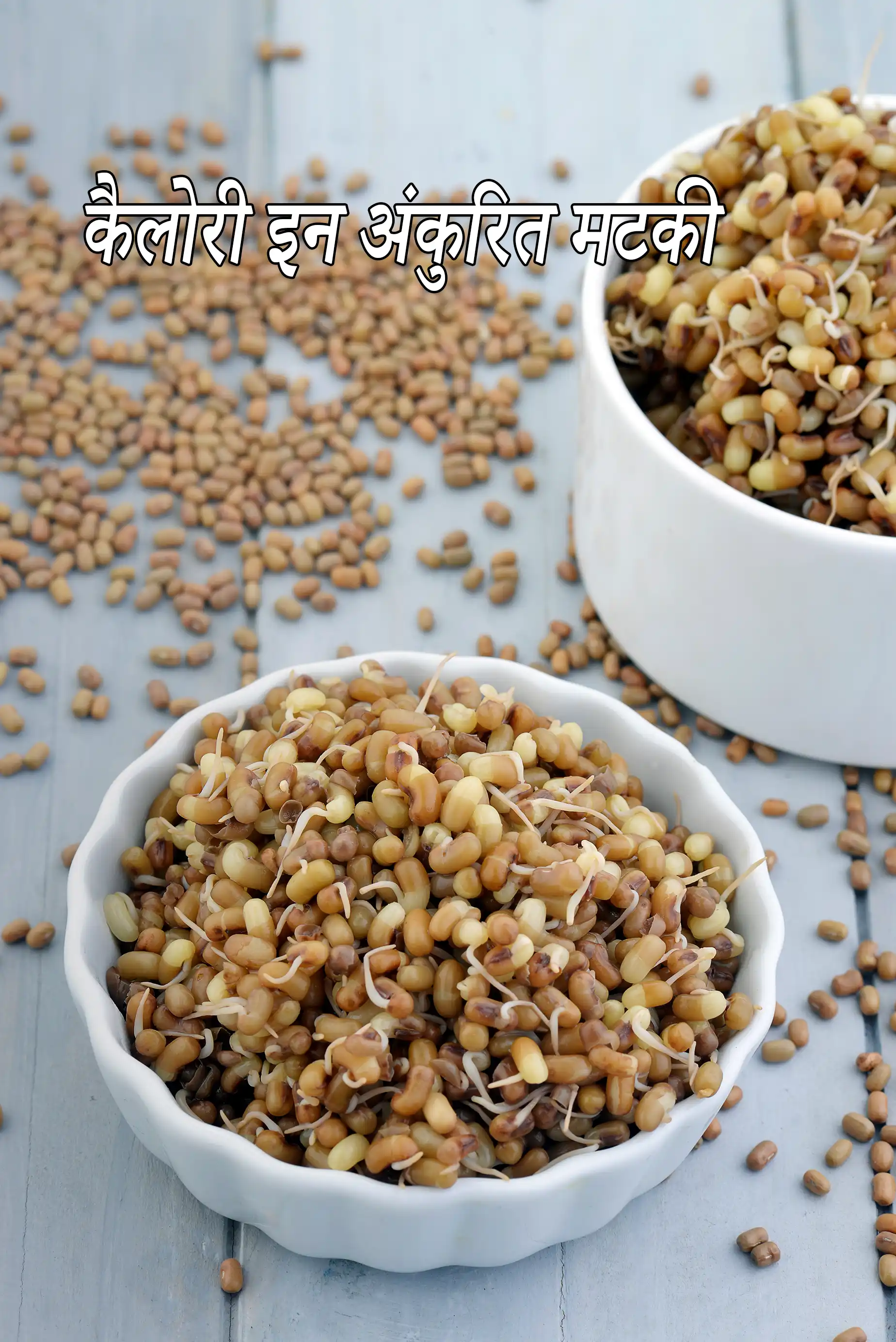 Sprouted and Boiled Matki