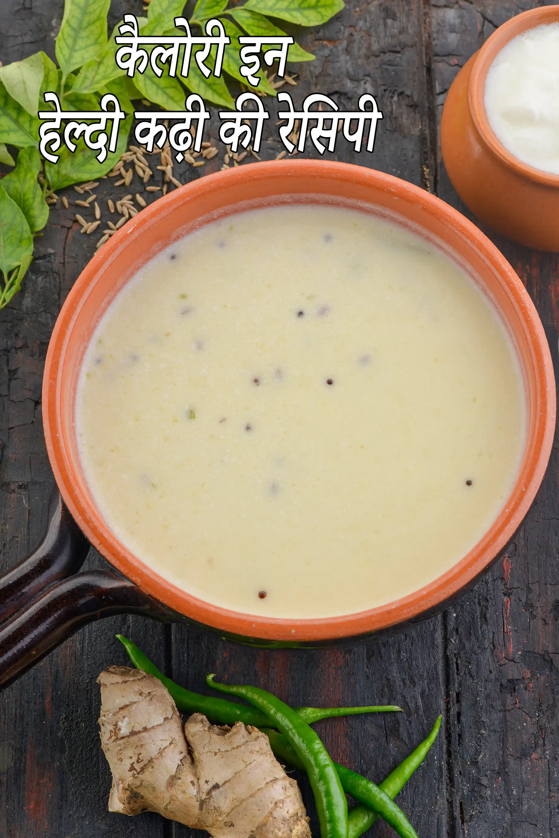 Low Fat Healthy Gujarati Kadhi