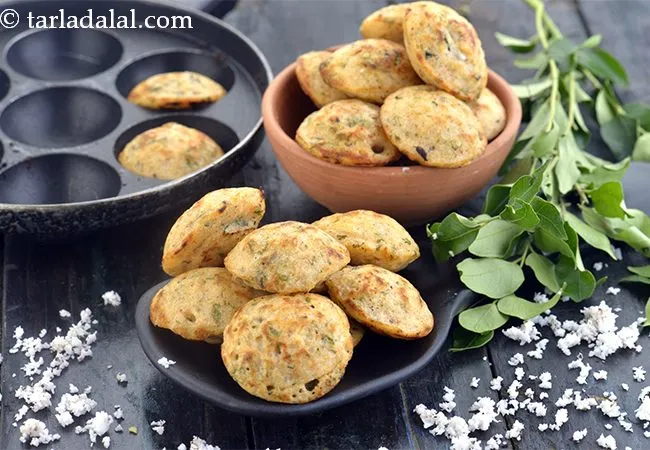 मसाला अप्पे रेसिपी | मसाला अप्पम | मसाला पनियारम | इडली बैटर से मसाला अप्पे | Masala Appe, Masala Paniyaram, Made From Idli Batter