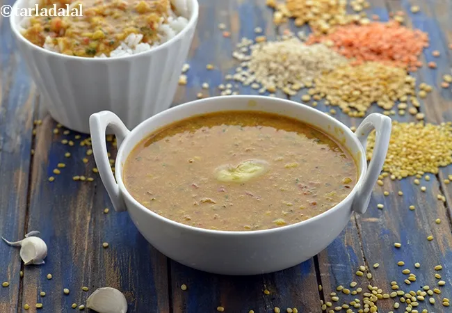 mixed dal recipe | Punjabi style mixed dal | how to make mixed dal | healthy mixed dal