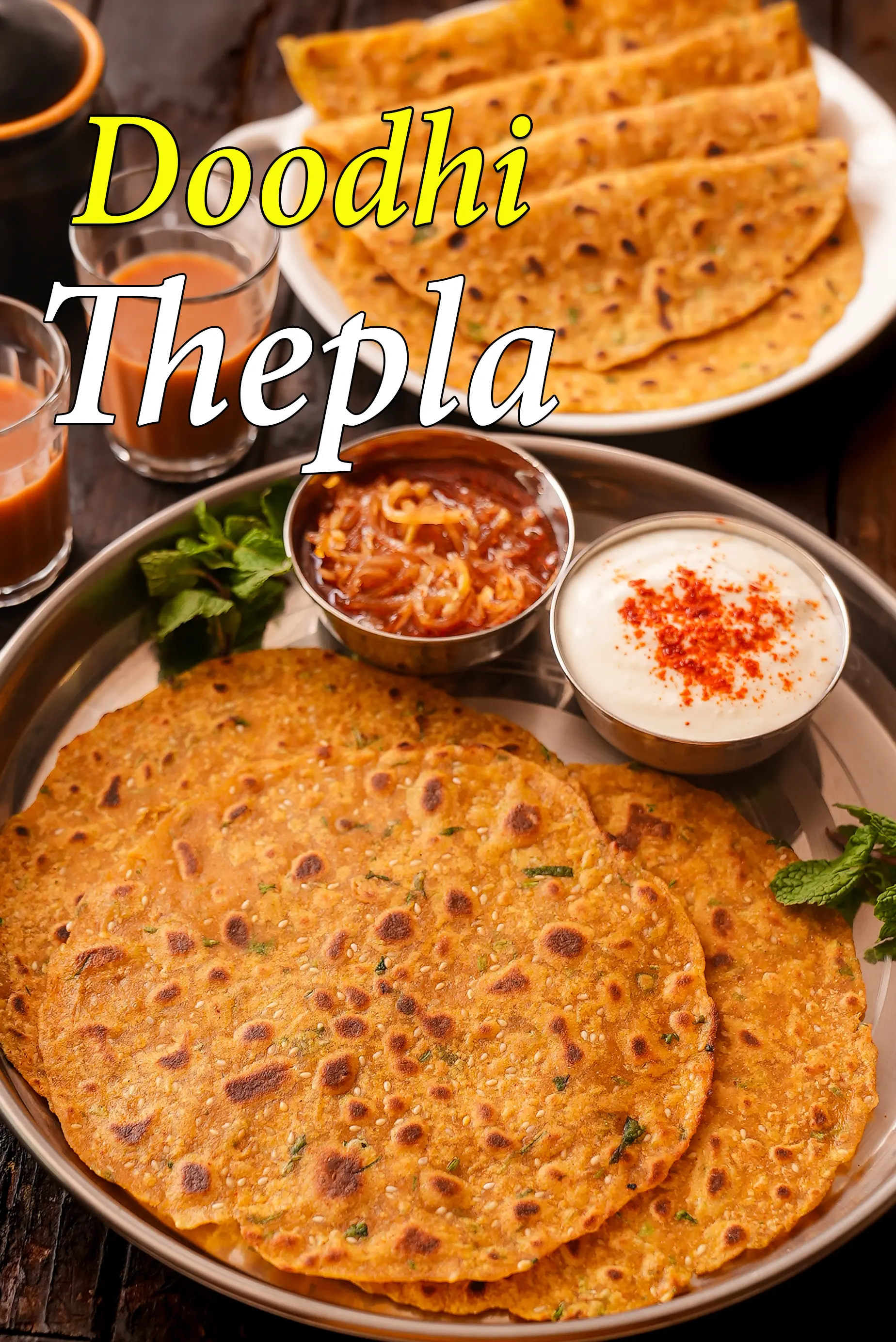 doodhi thepla recipe | Gujarati dudhi na thepla | healthy lauki thepla | bottle gourd thepla |