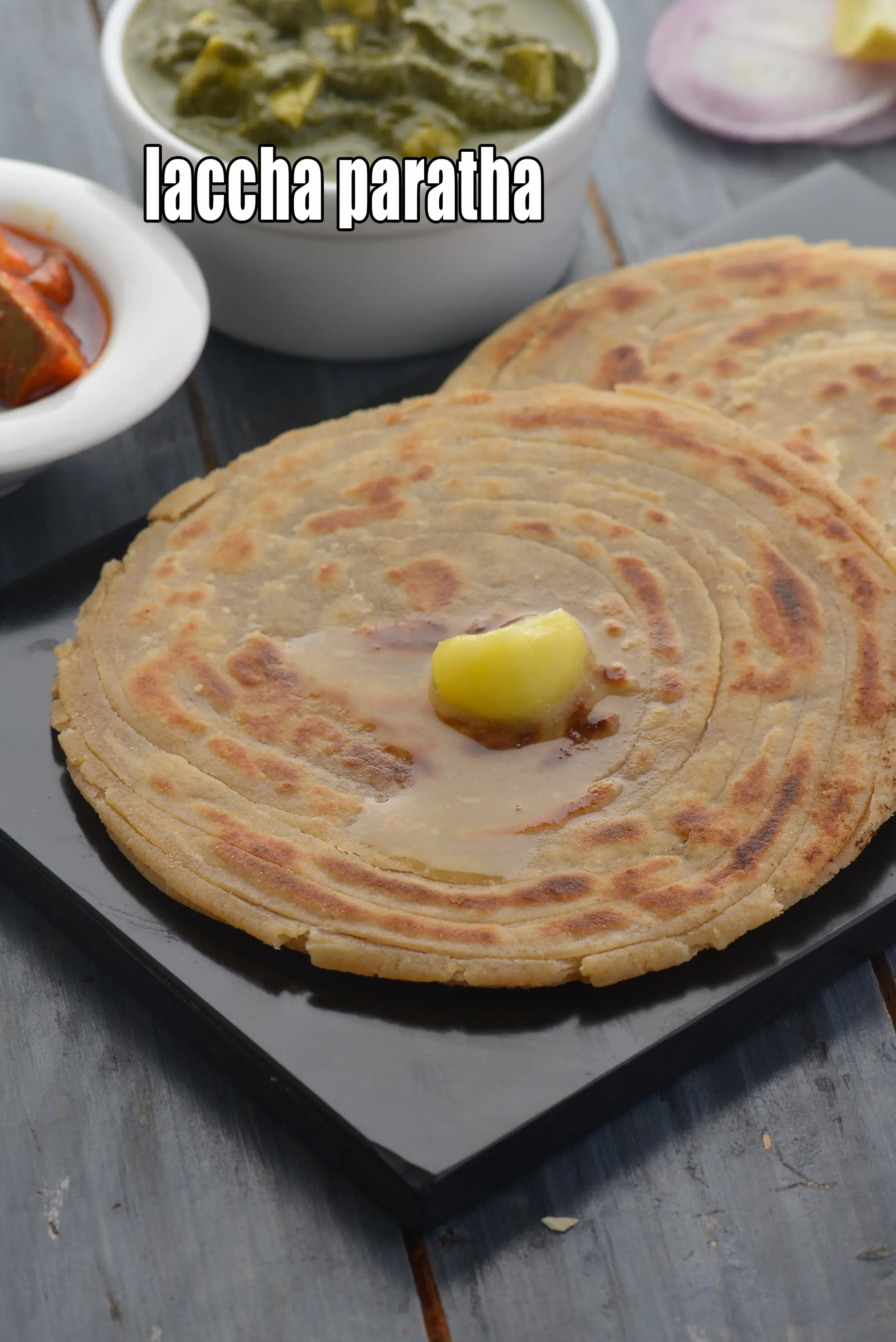 laccha paratha recipe | Punjabi lachedar paratha | Indian layered paratha | how to make lachha paratha |