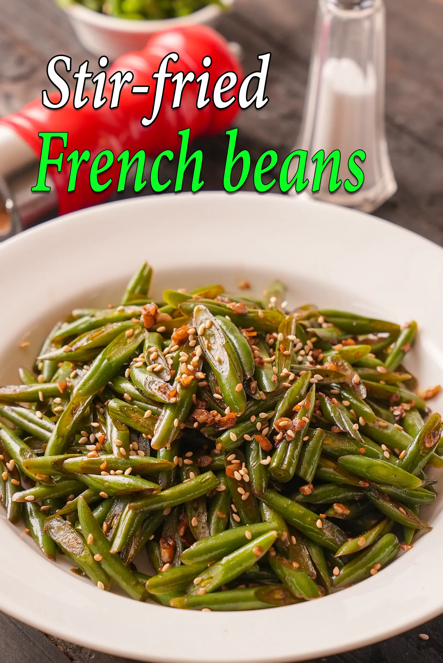 stir-fried French beans recipe | healthy Indian style stir-fried fansi | quick sautéed low carb French Beans | 