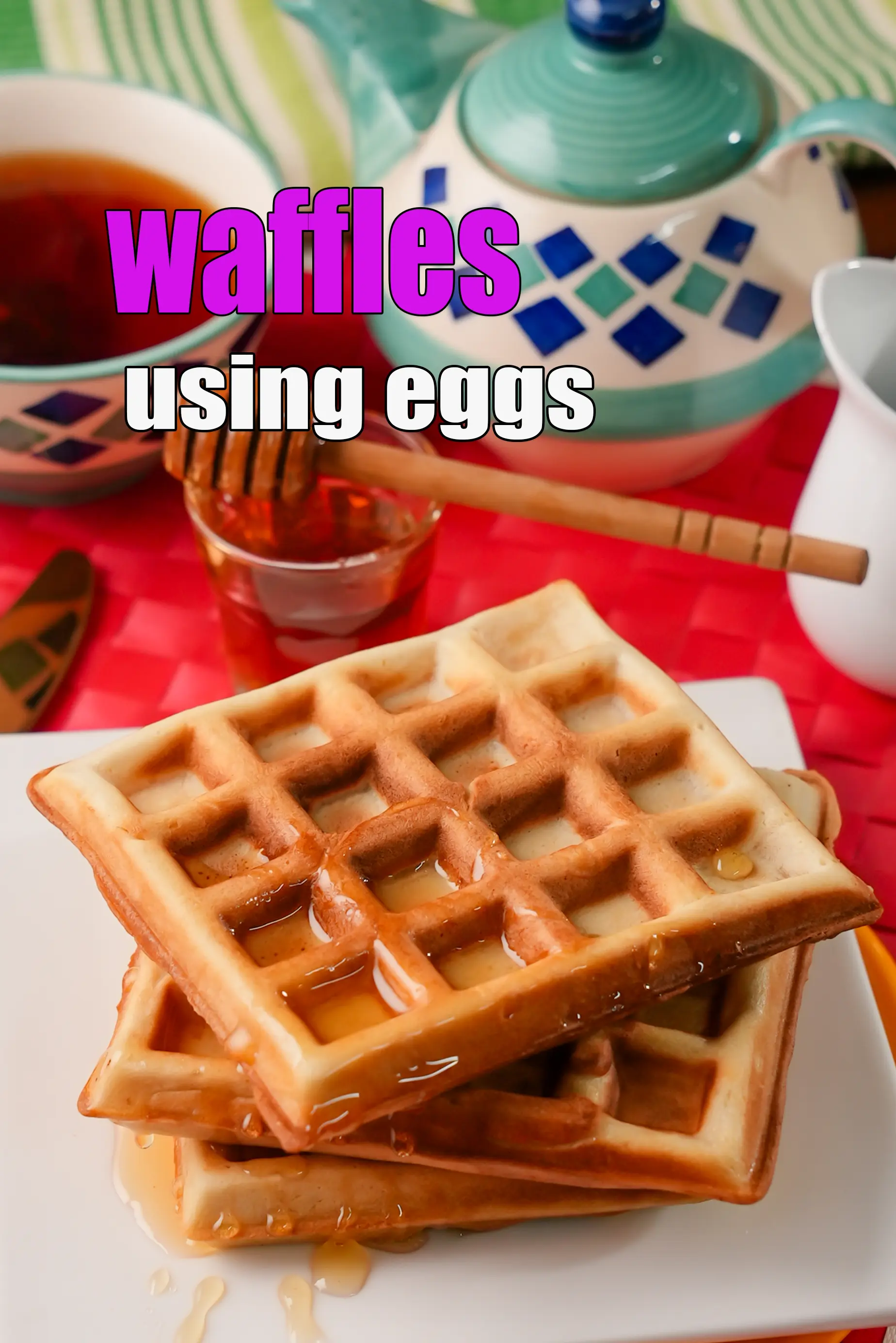 waffles using eggs recipe | Indian style waffles | classic vegetarian waffle recipe | 