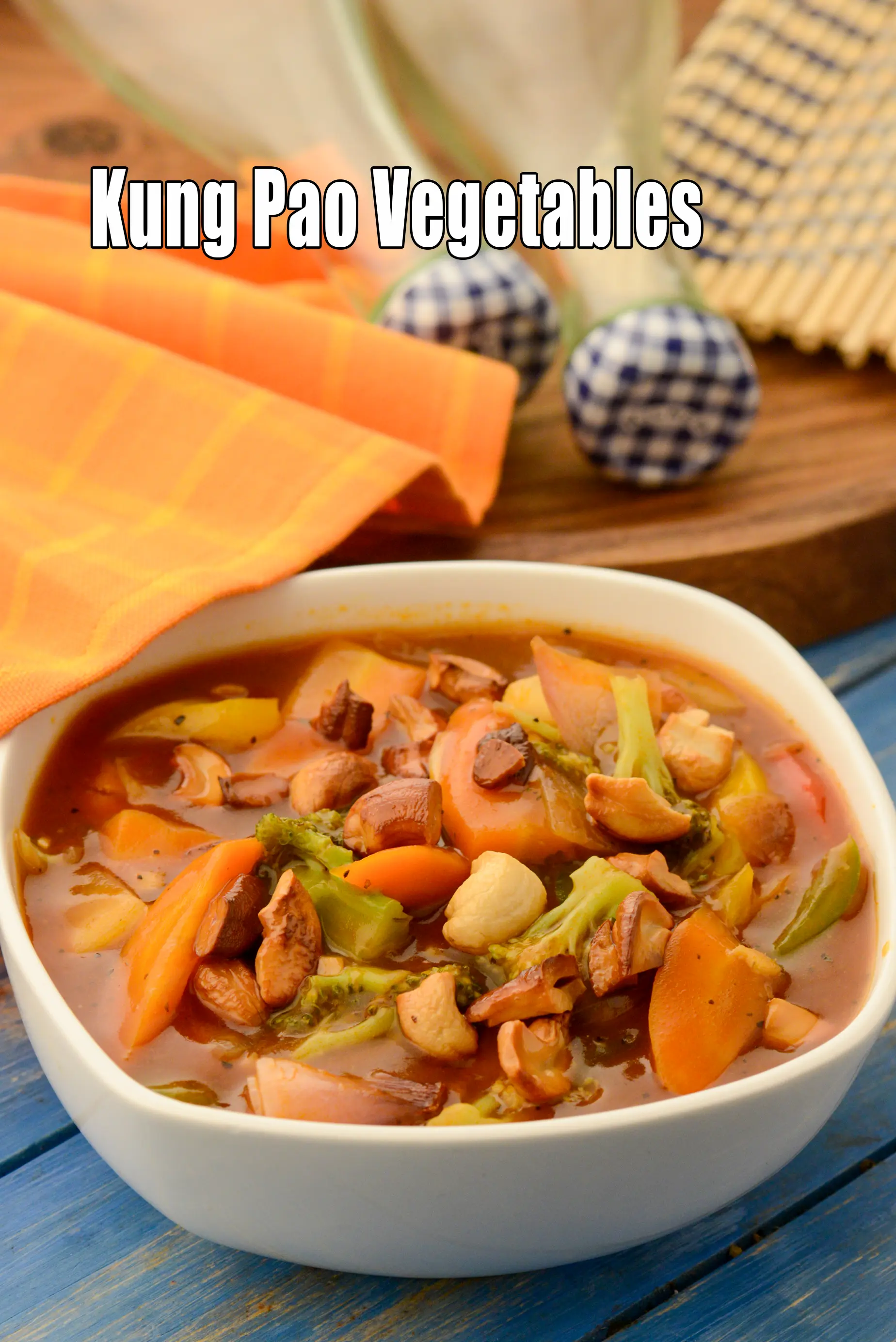 kung pao vegetables recipe | Indian style vegetable kung pao | Indo Chinese recipe |