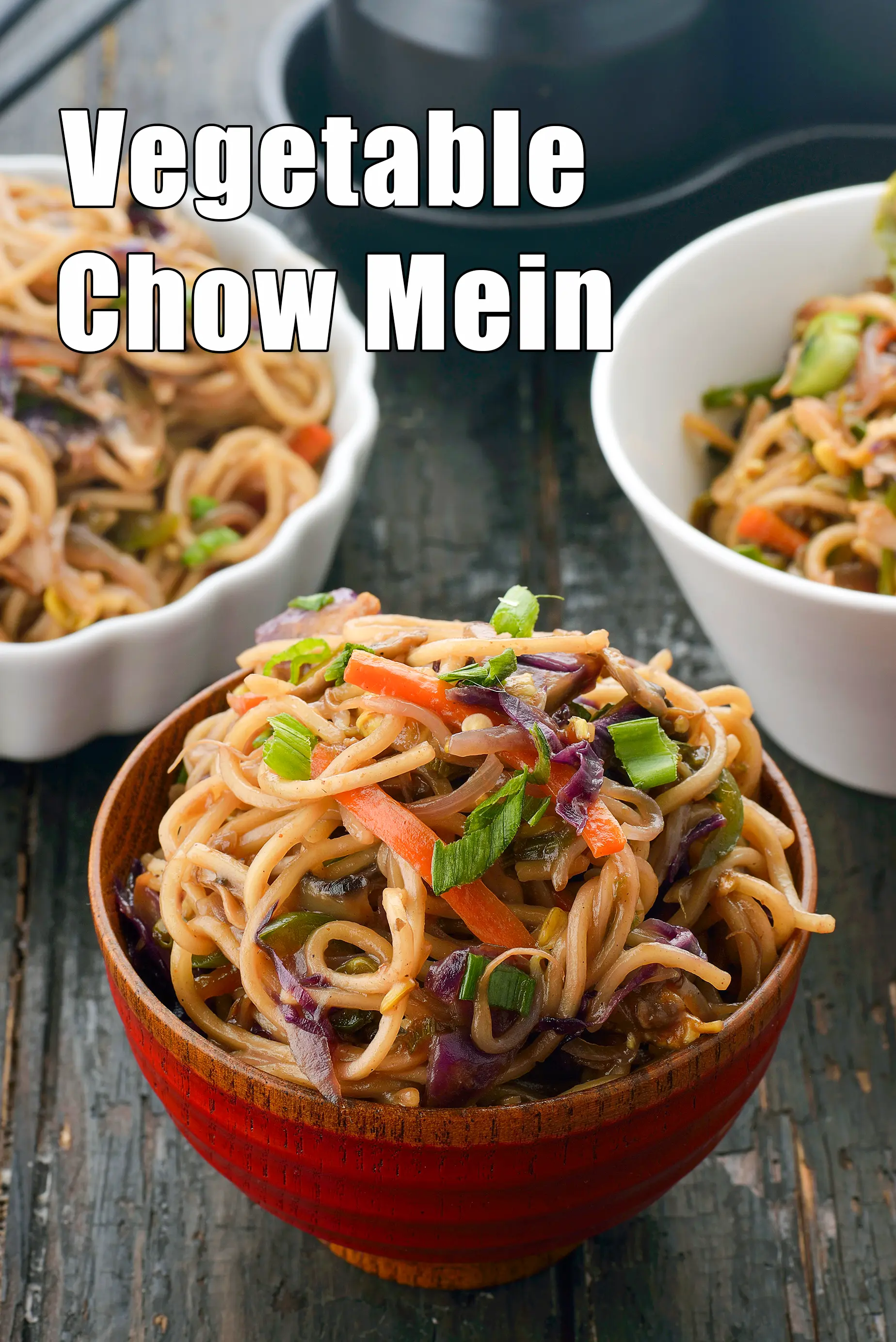 vegetable chow mein recipe | Chinese veg chow mein | Indian style vegetable chowmein |