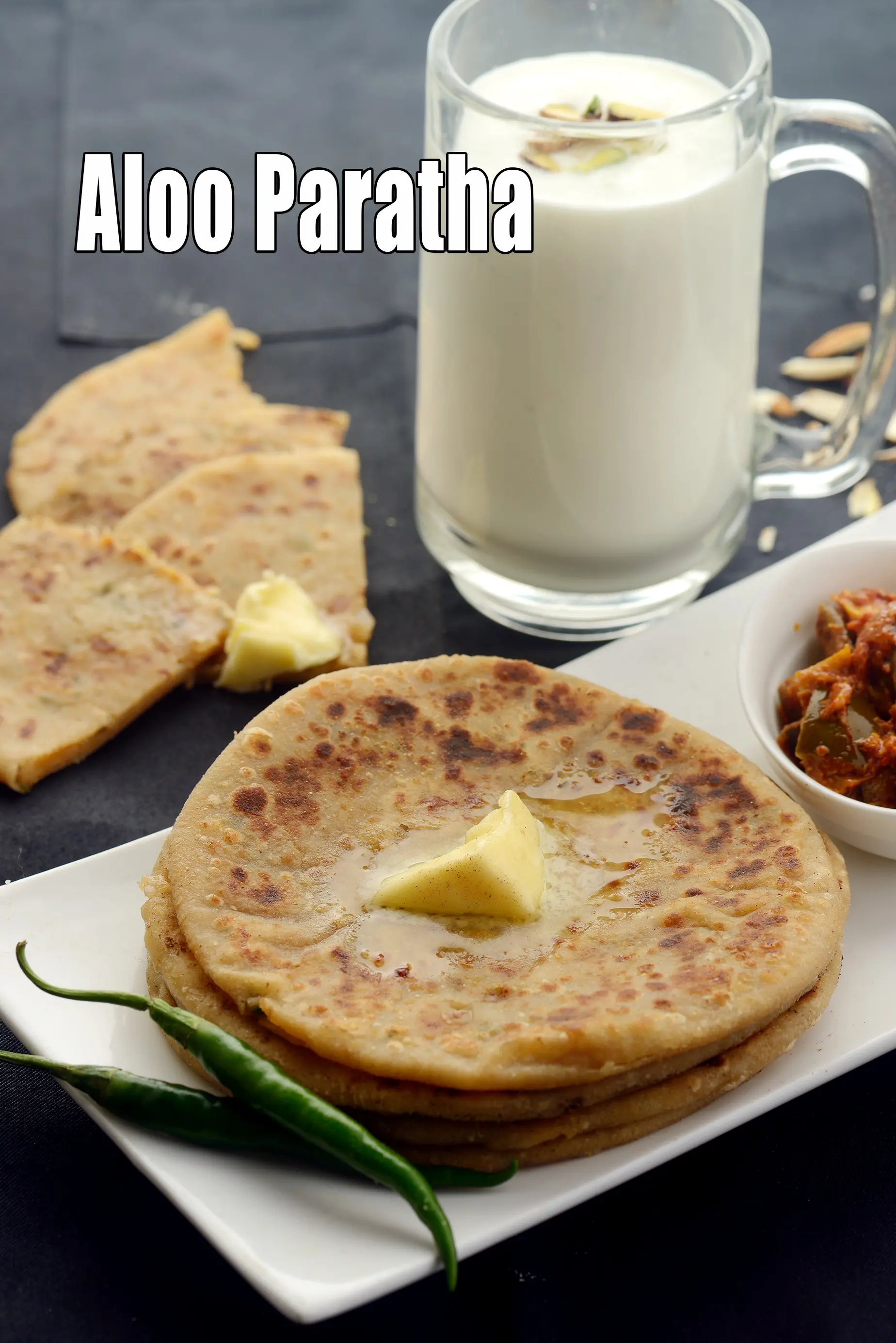 aloo paratha recipe |  Punjabi aloo paratha  | stuffed aloo paratha | aloo ka paratha |