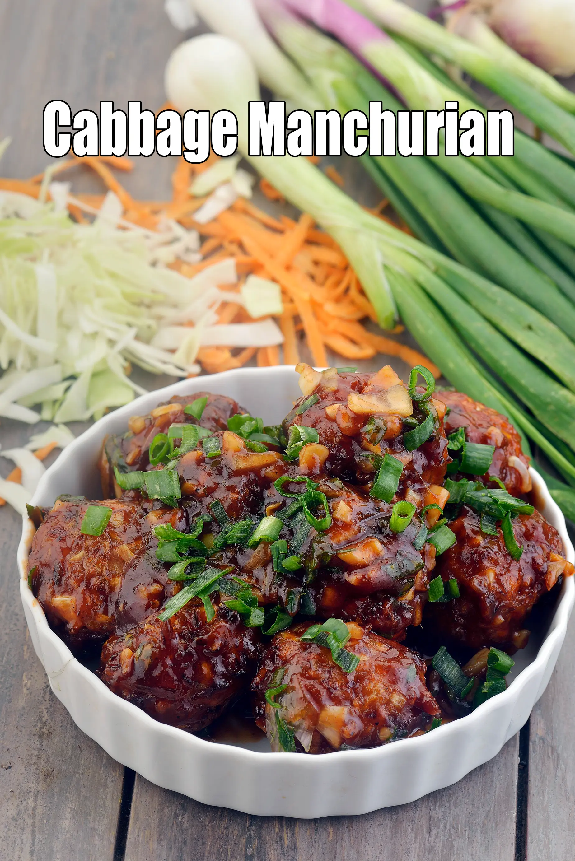 Cabbage Manchurian, Veg Chinese Starter