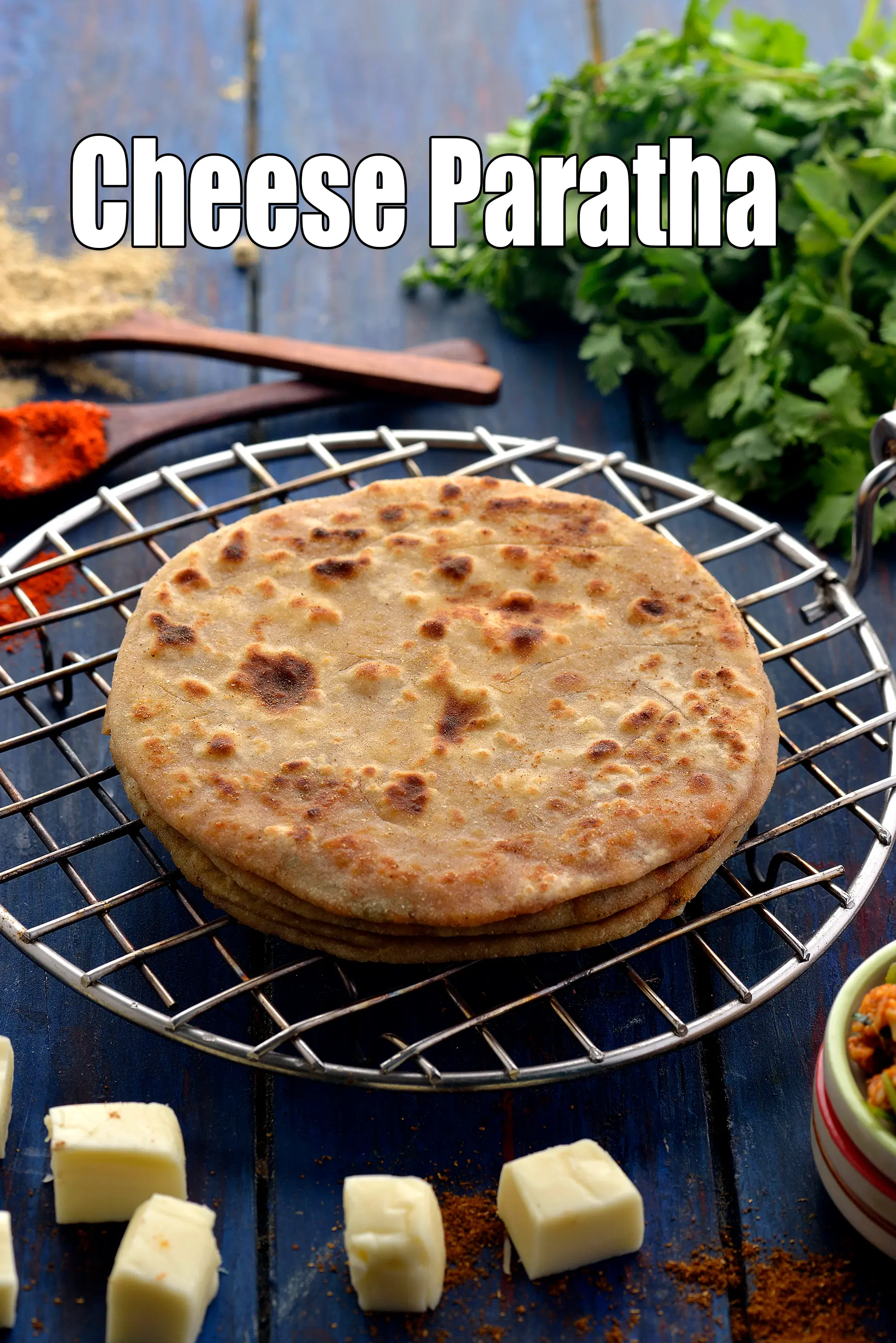 cheese paratha recipe | cheese paratha with whole wheat flour | healthy cheese paratha | how to make cheese paratha |