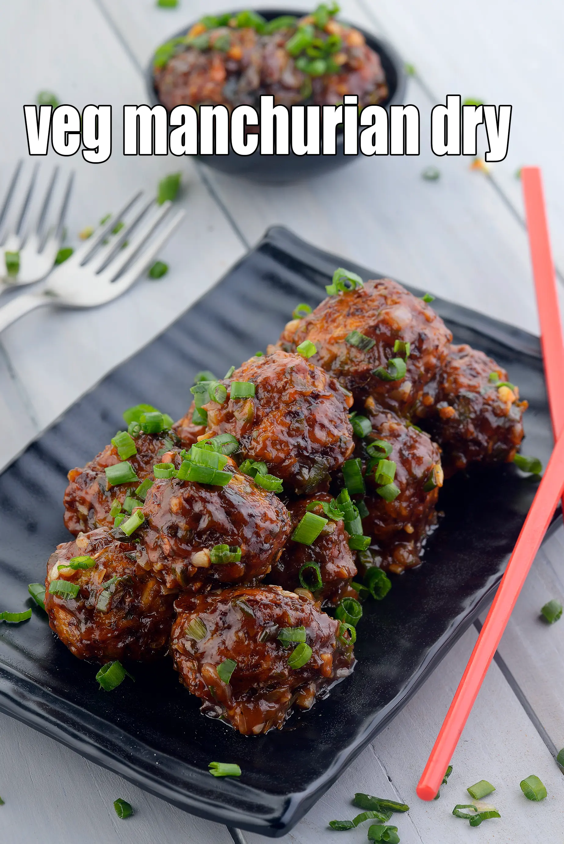 veg manchurian dry recipe | Chinese dry Manchurian | veg manchurian Indo Chinese starter | how to make dry veg manchurian