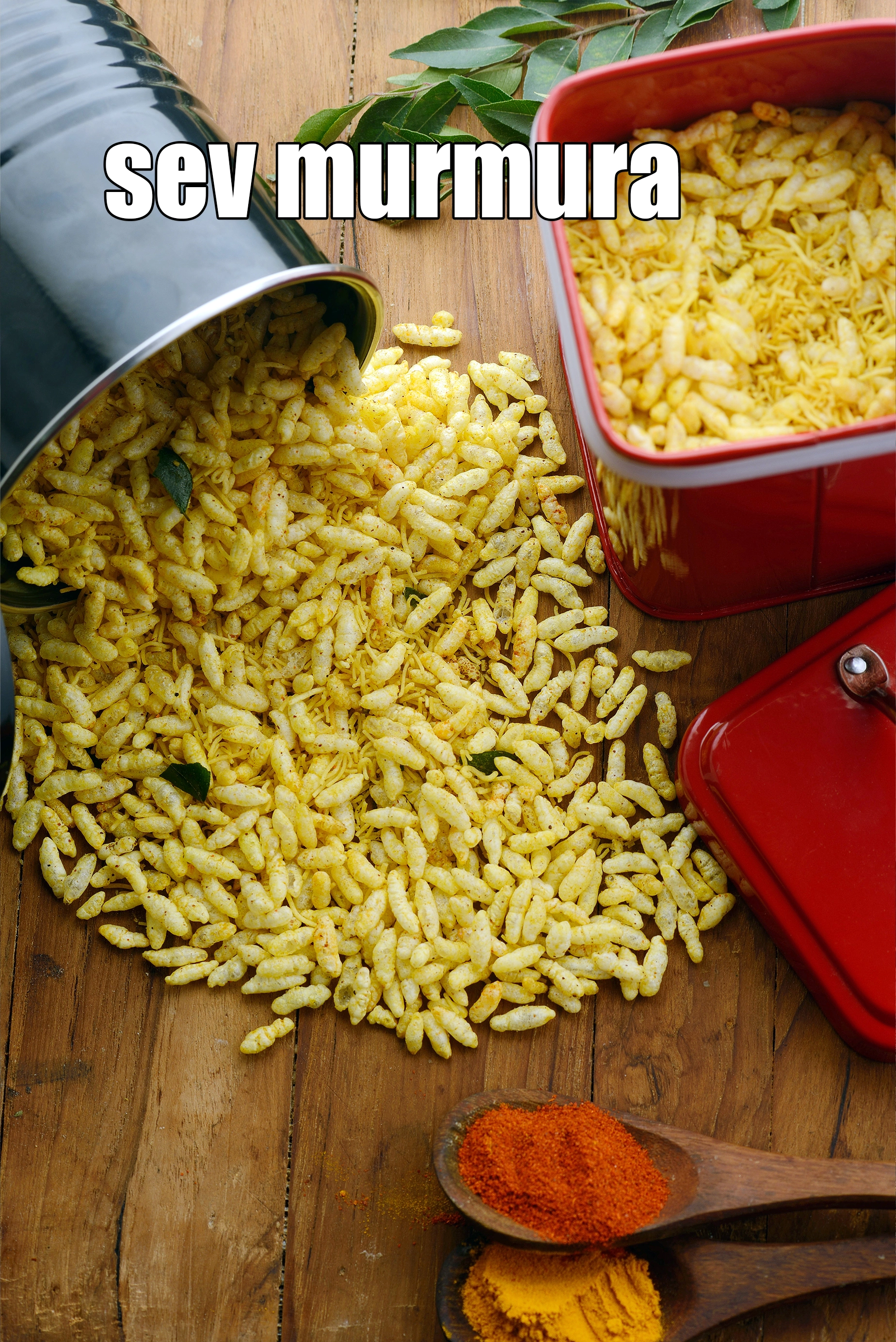 sev murmura recipe | sev kurmura | sev mamra | spicy puffed rice | masala puffed rice |