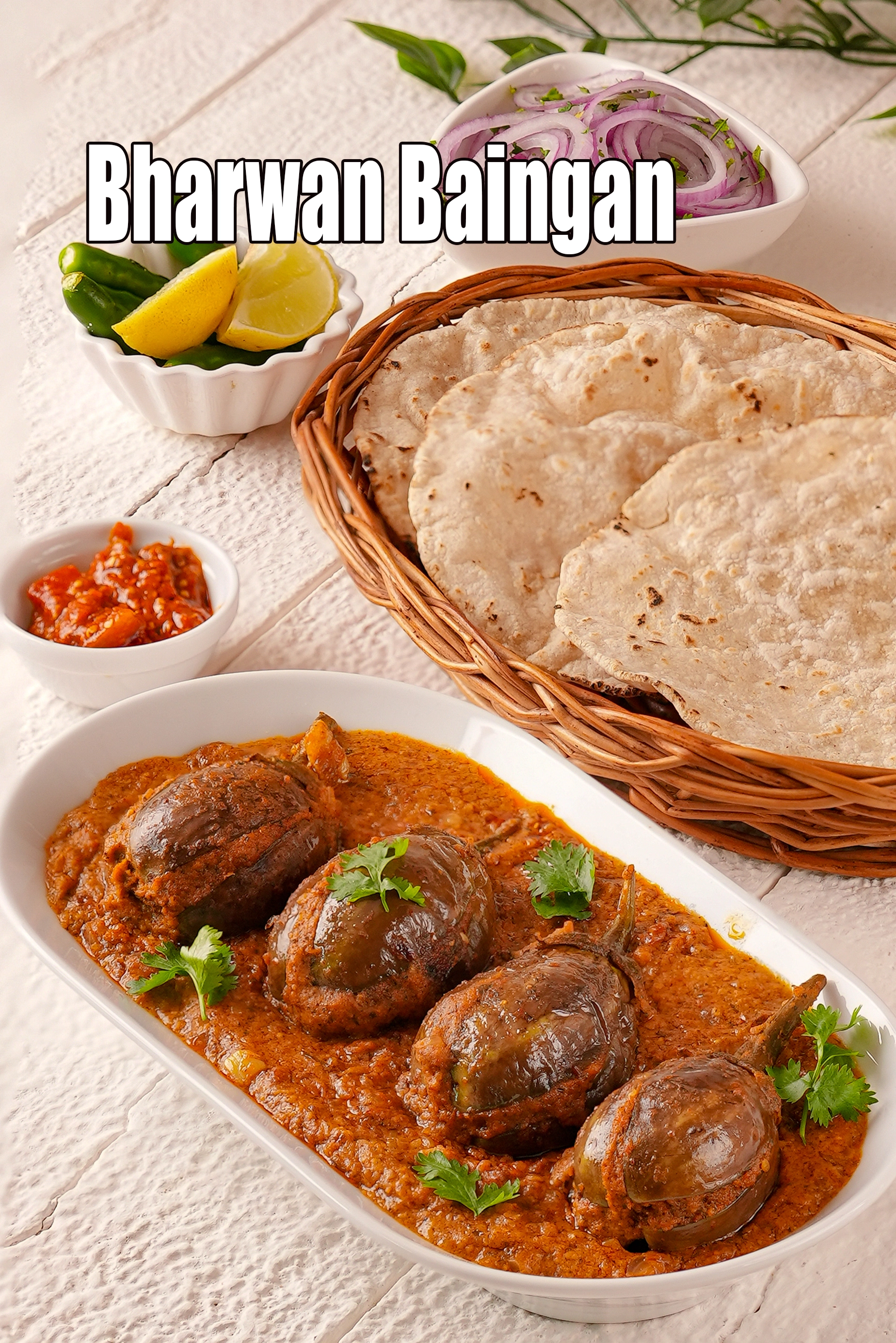 Bharwan Baingan, Healthy Bharwan Baingan, Stuffed Brinjal Recipe