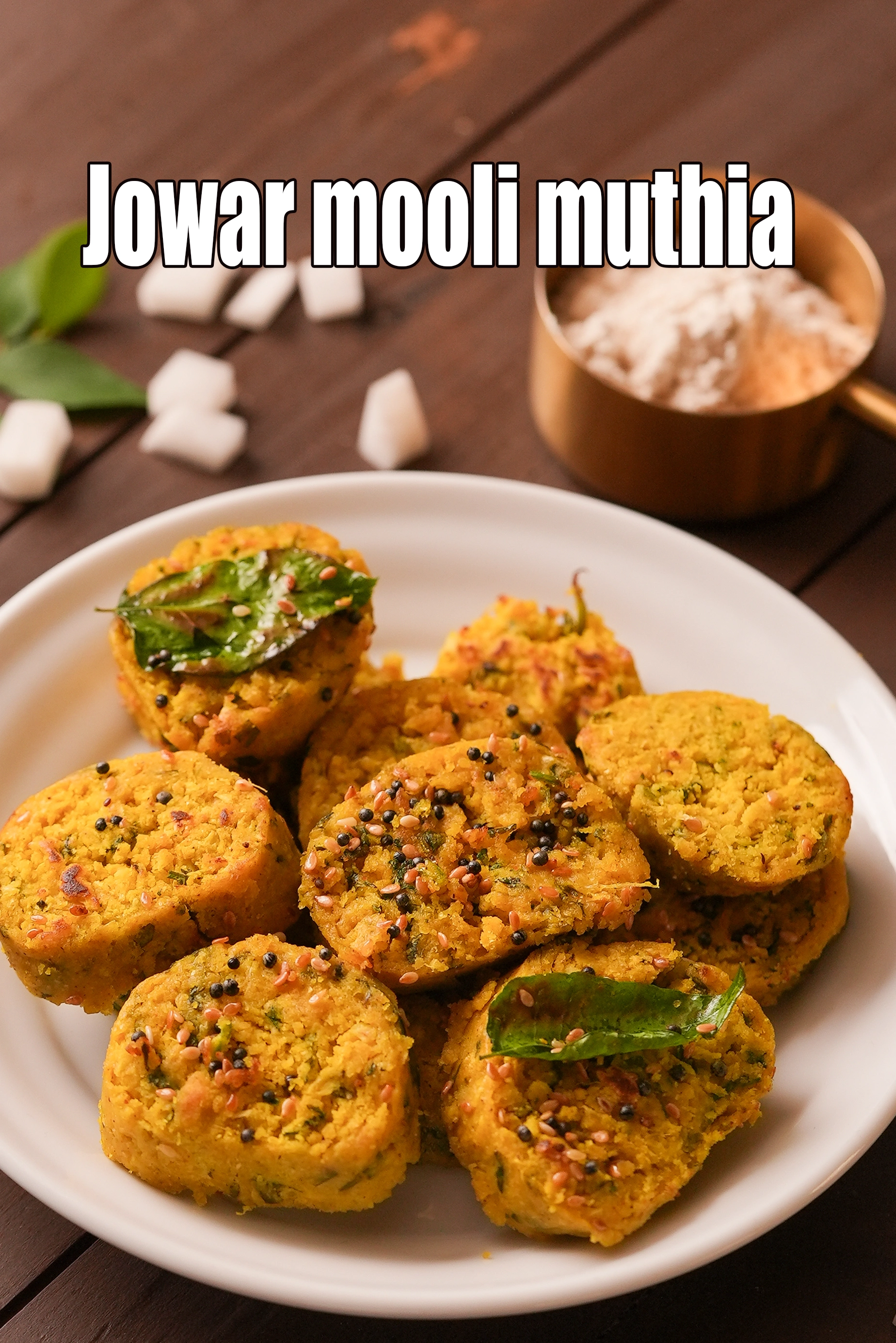 jowar mooli muthia recipe | jowar mooli muthia for chronic kidney disease | healthy mooli jowar muthia |