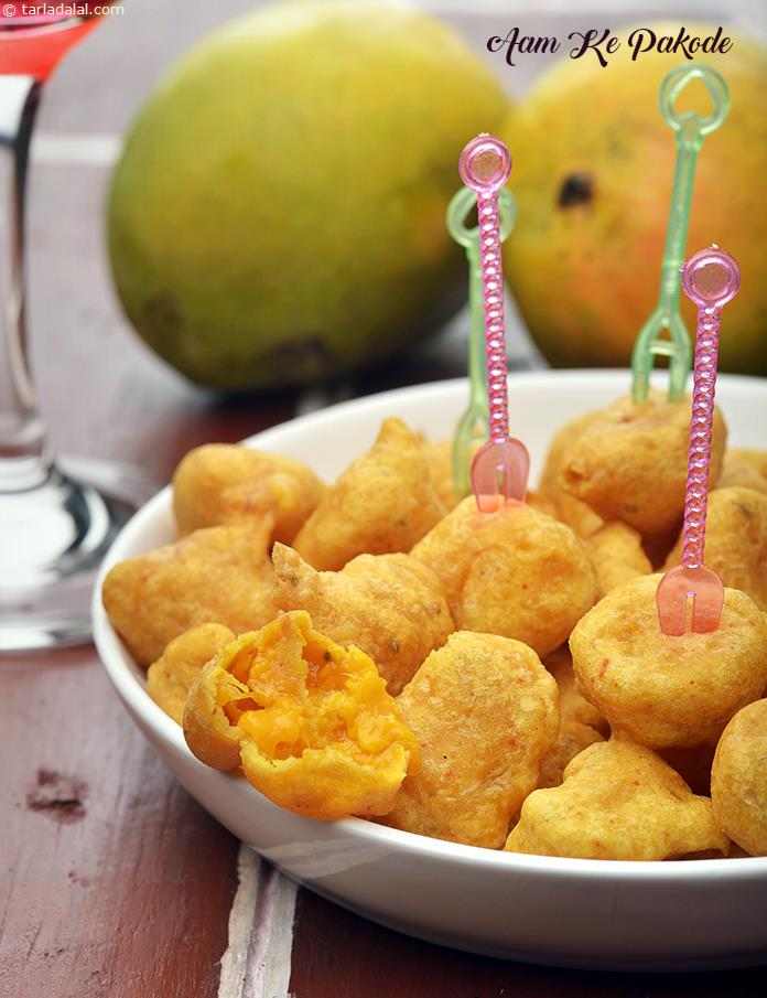 Aam Ke Pakode, Mango Bhajiya recipe