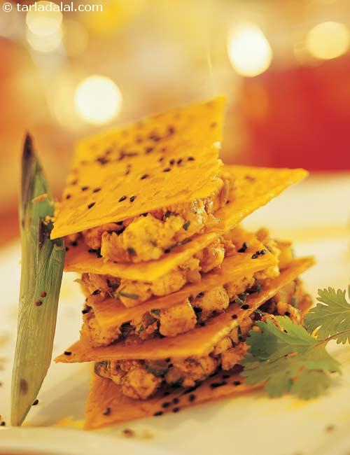 Achaari Paneer Warqi