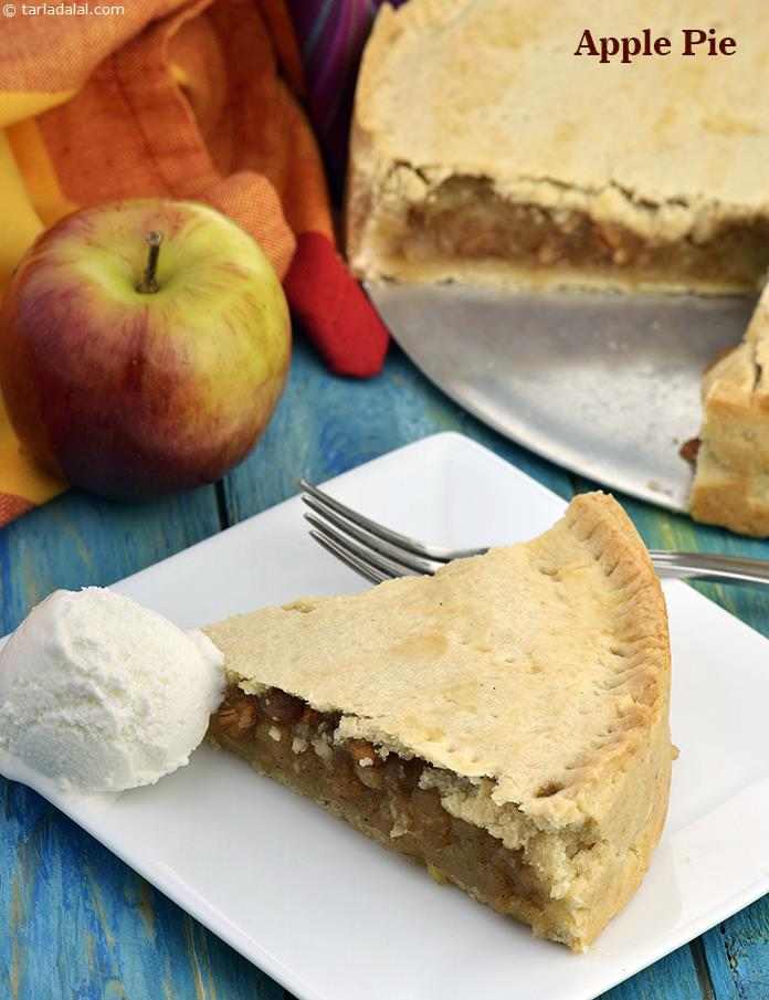 eggless apple pie recipe | Indian style apple pie | American apple pie |