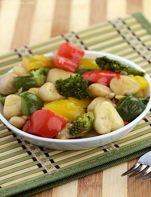 Broccoli and Water Chestnut Stir Fry