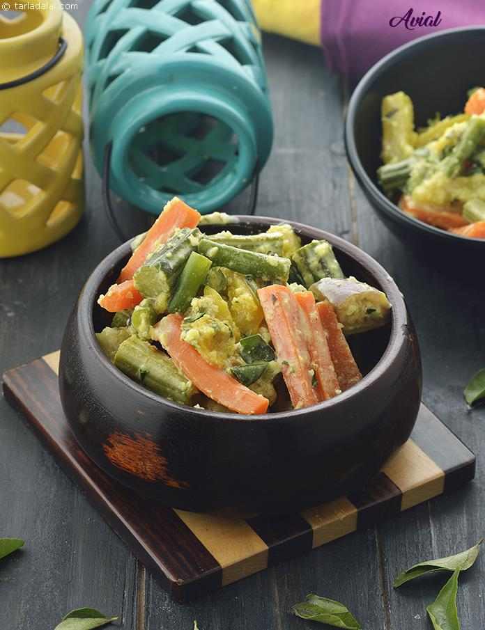 Avial, South Indian Curry recipe
