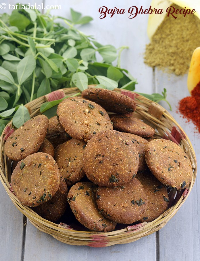 બાજરી ઢેબરા રેસીપી