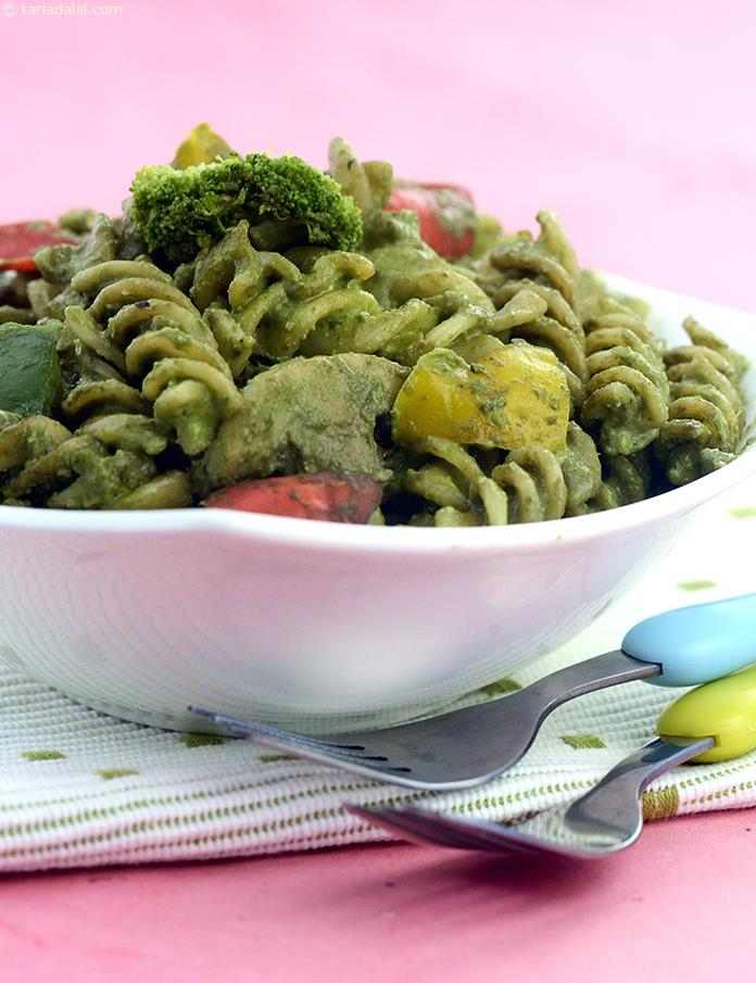 Baked Pesto Pasta