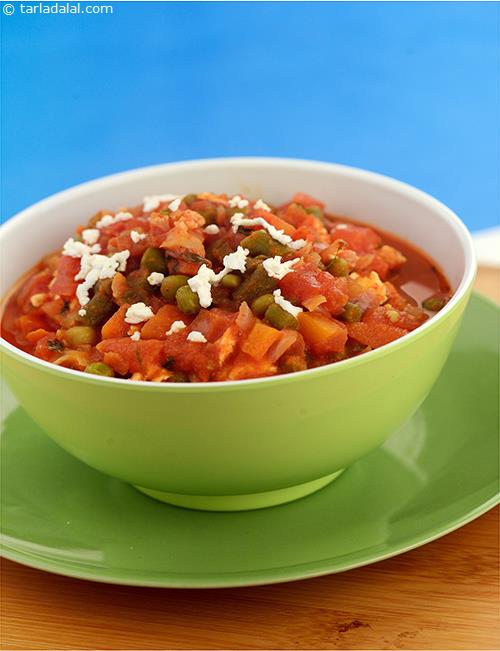 Baked Vegetable Jalfrazie (low Calorie Healthy Cooking)