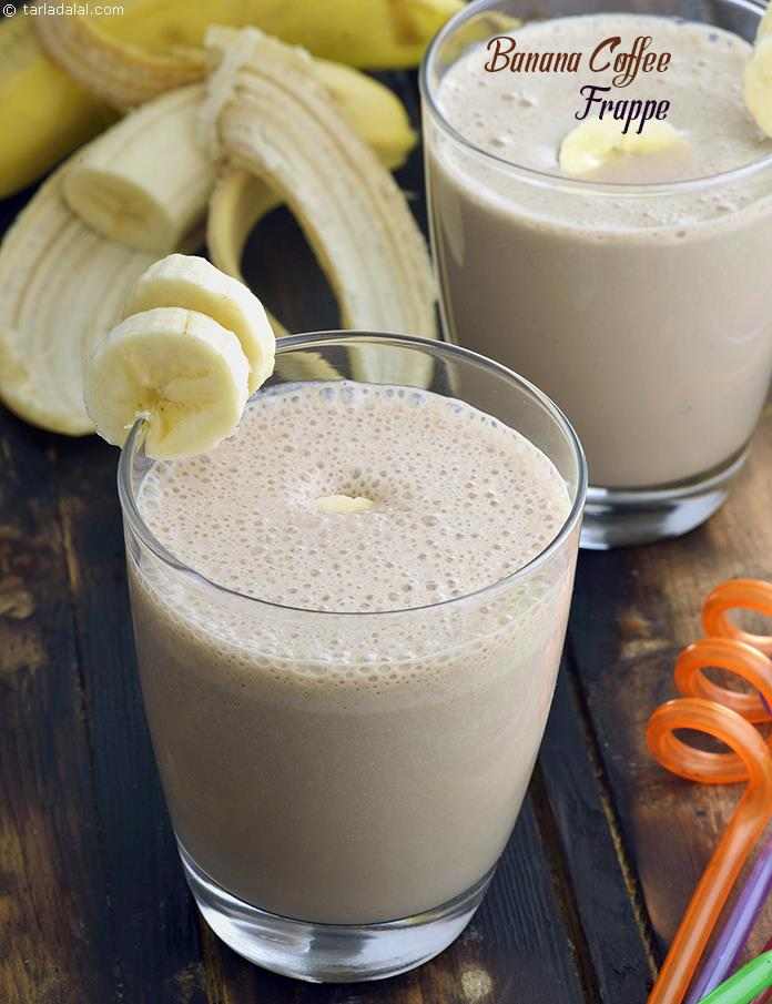 Banana Coffee Frappe recipe, Quick Dessert Recipes