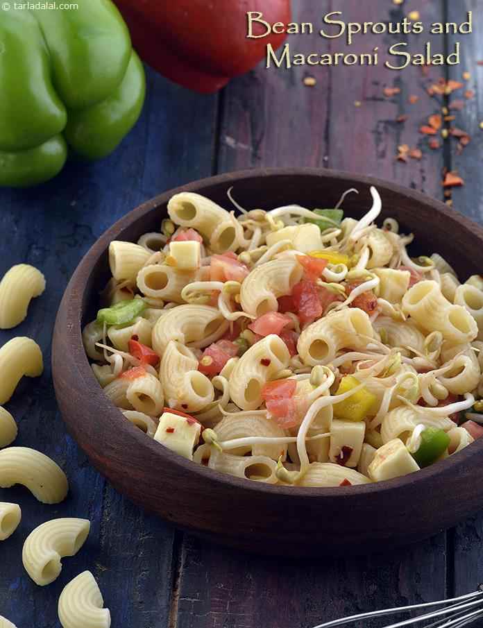 Bean Sprout and Macaroni Salad recipe