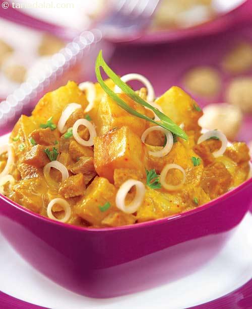 Bengali Style Soya Subzi