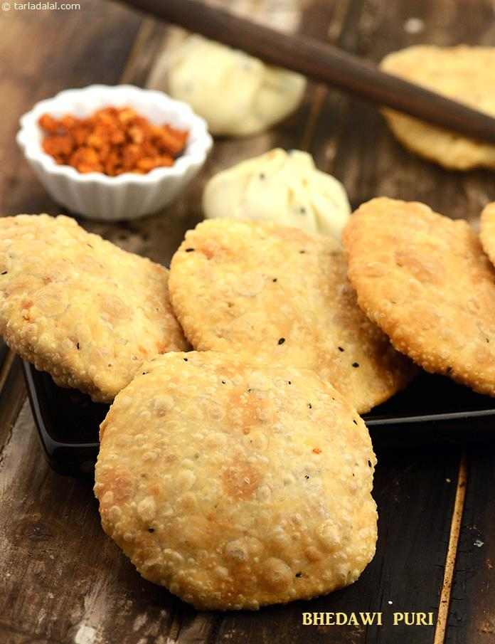 Bhedawi Puri recipe