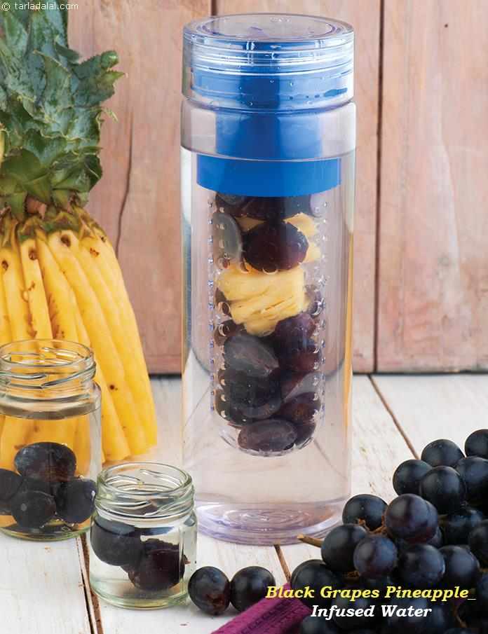 Black Grape Pineapple Infused Water