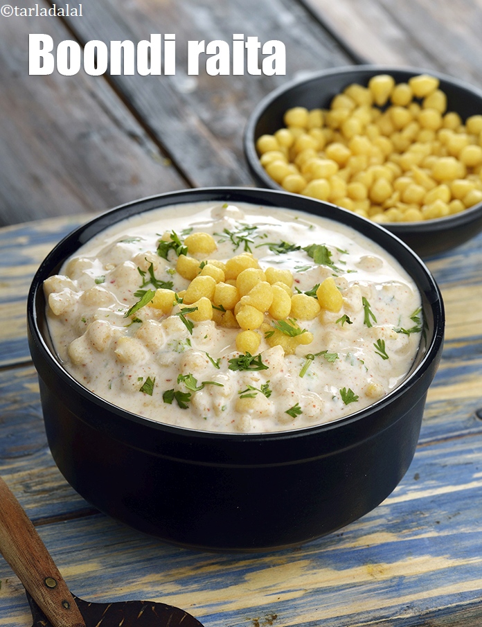 Punjabi boondi raita recipe | boondi ka raita | easy boondi raita |