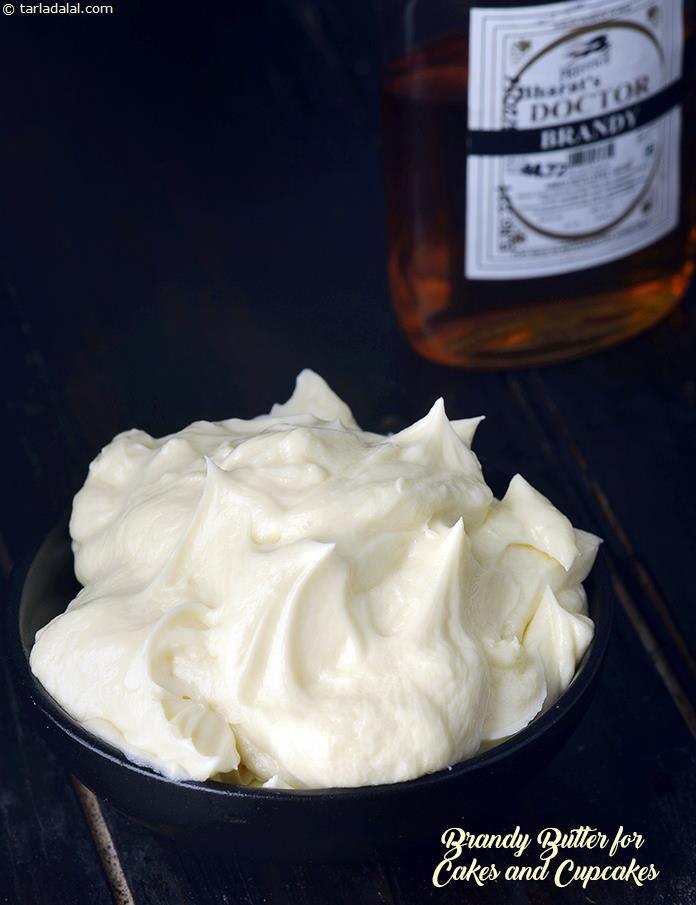 Brandy Butter For Cakes and Cupcakes recipe, Eggless Dessert Recipes