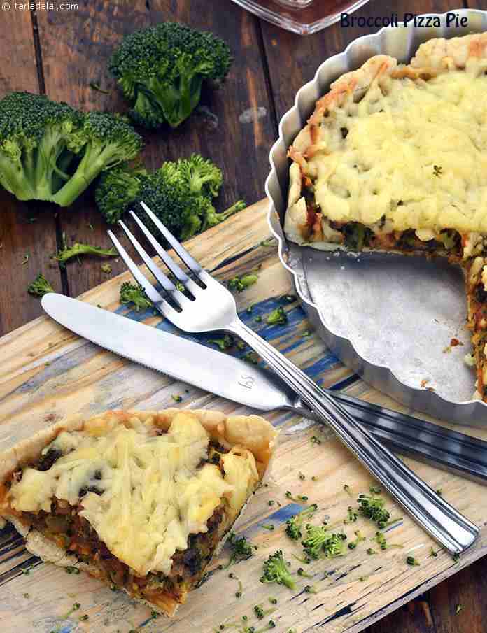 Broccoli Pizza Pie recipe, Italian Recipes