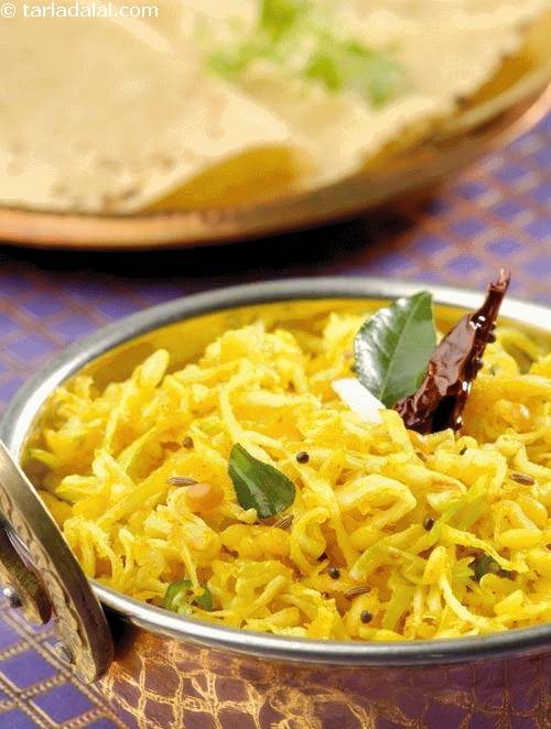 Cabbage Kootu ( Know Your Green Leafy Vegetables) recipe