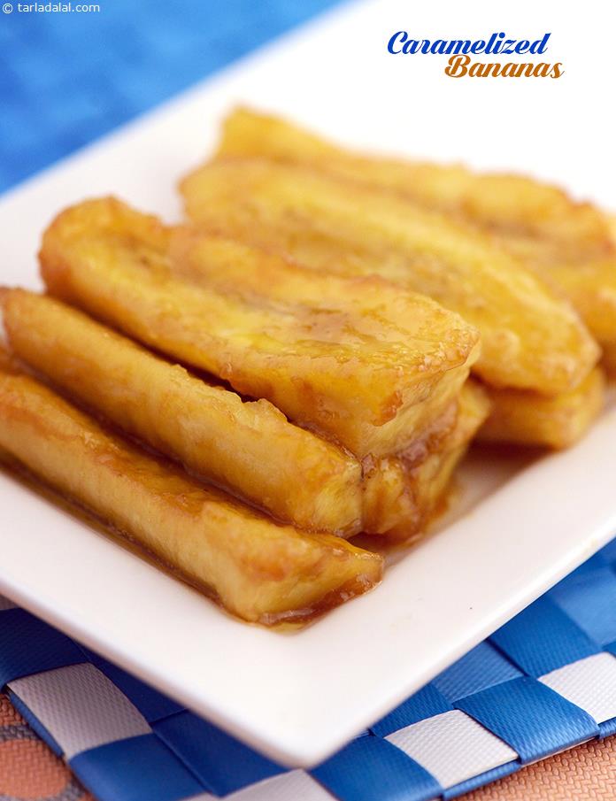 कॅरेमलाईस्ड बनानास्